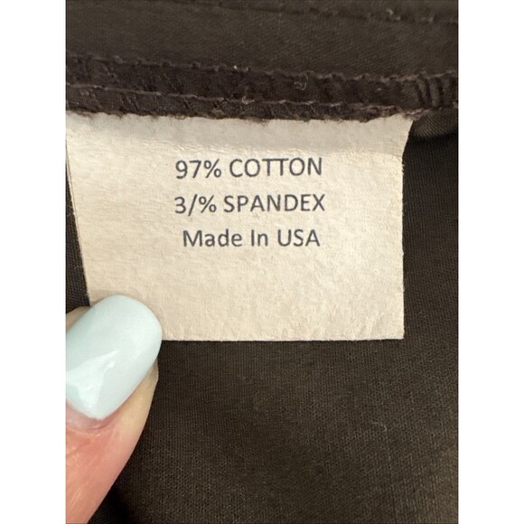 Ann Mashburn Size Small Pleated 3/4 Sleeves Mini Cotton Dress Brown Women’s - Picture 4 of 10